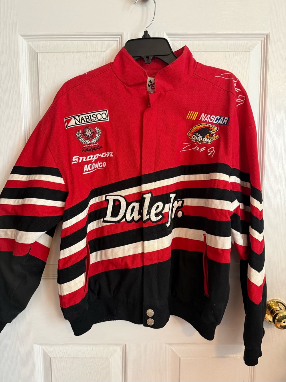 Chase Authentics Red & Black Dale Jr. Racing Jacket